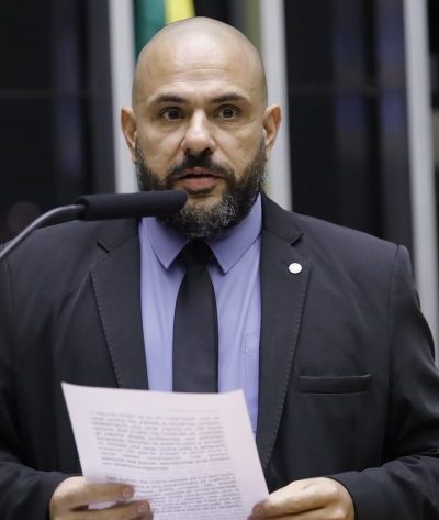 Deputado Sargento Portugal (Podemos-RJ) fala no Plenário da Câmara dos Deputados